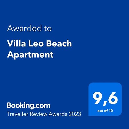 Villa Leo Beach Apartment Podgora Εξωτερικό φωτογραφία